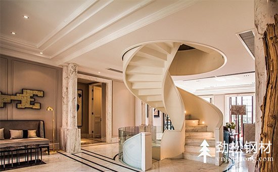 鋼結(jié)構(gòu)旋轉(zhuǎn)樓梯的設(shè)計及尺寸