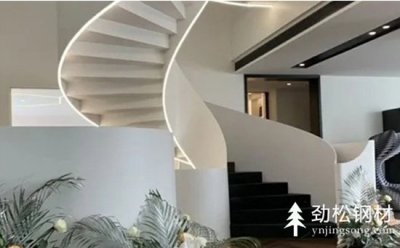 鋼結(jié)構(gòu)旋轉(zhuǎn)樓梯的制作過程