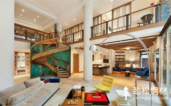 復(fù)式樓旋轉(zhuǎn)樓梯效果圖推薦