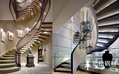 圓弧形樓梯制作方法，個性化圓弧樓梯
